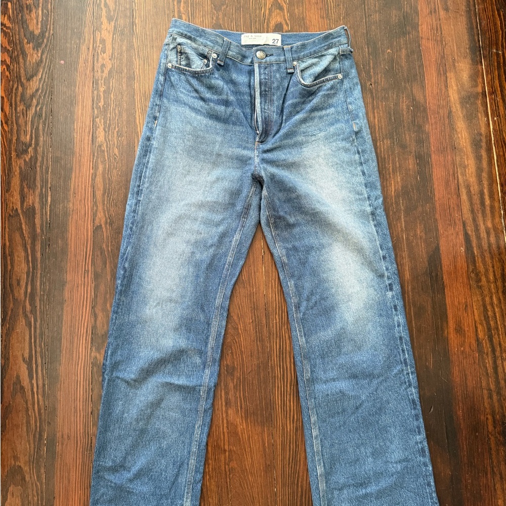 rag & bone Miramar Straight Leg Sweatpant jeans